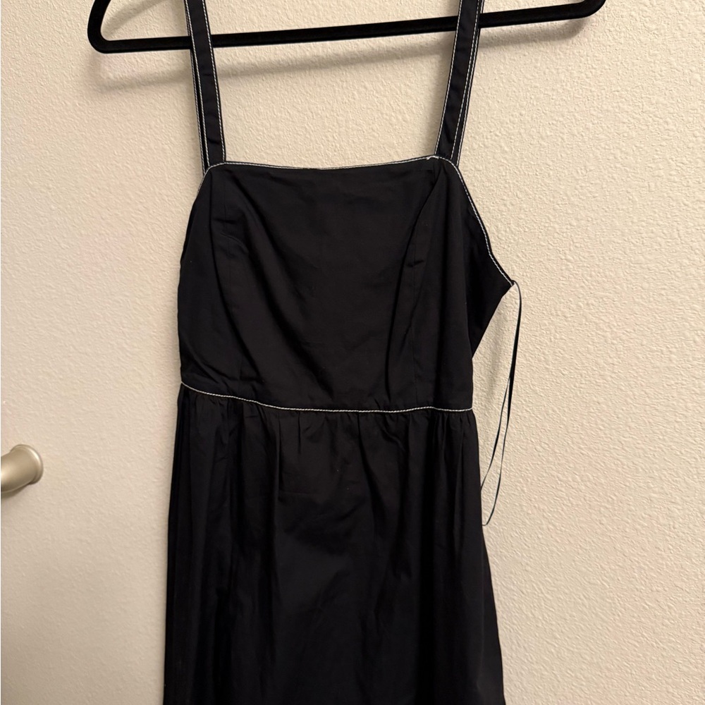 Midi black dress Zara